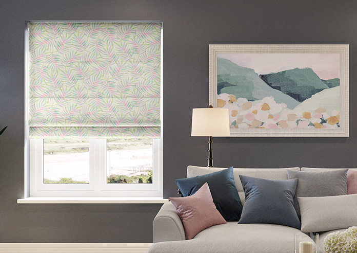Goa, Opal - Twist&Fit Roman Blind - Image 3